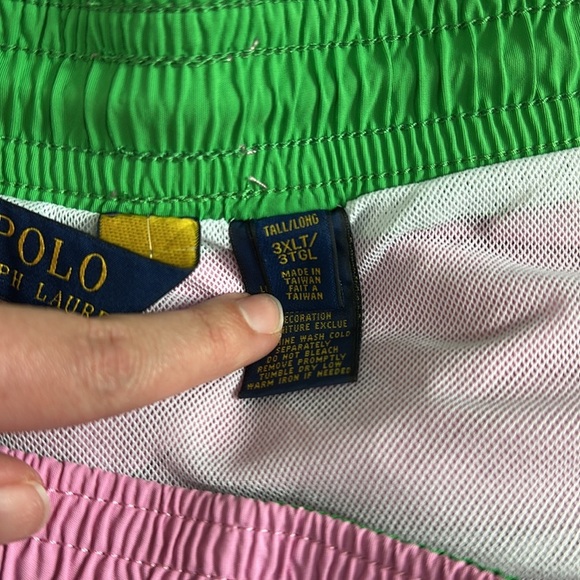 Polo Ralph Lauren Pink Swim Shorts - Picture 6 of 8